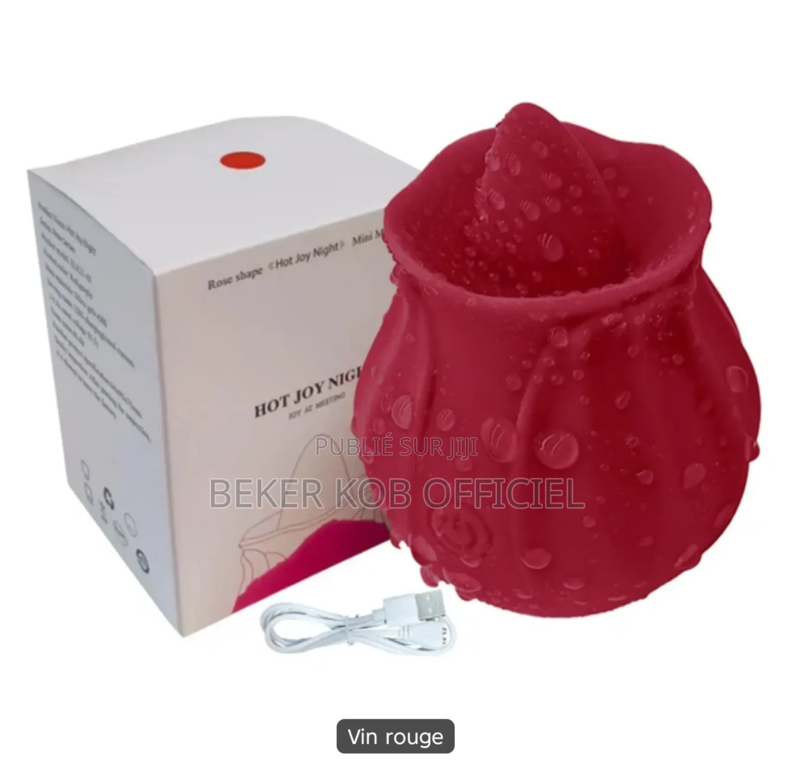 Vibrateur Clitoridien en Silicone Forme De Langue