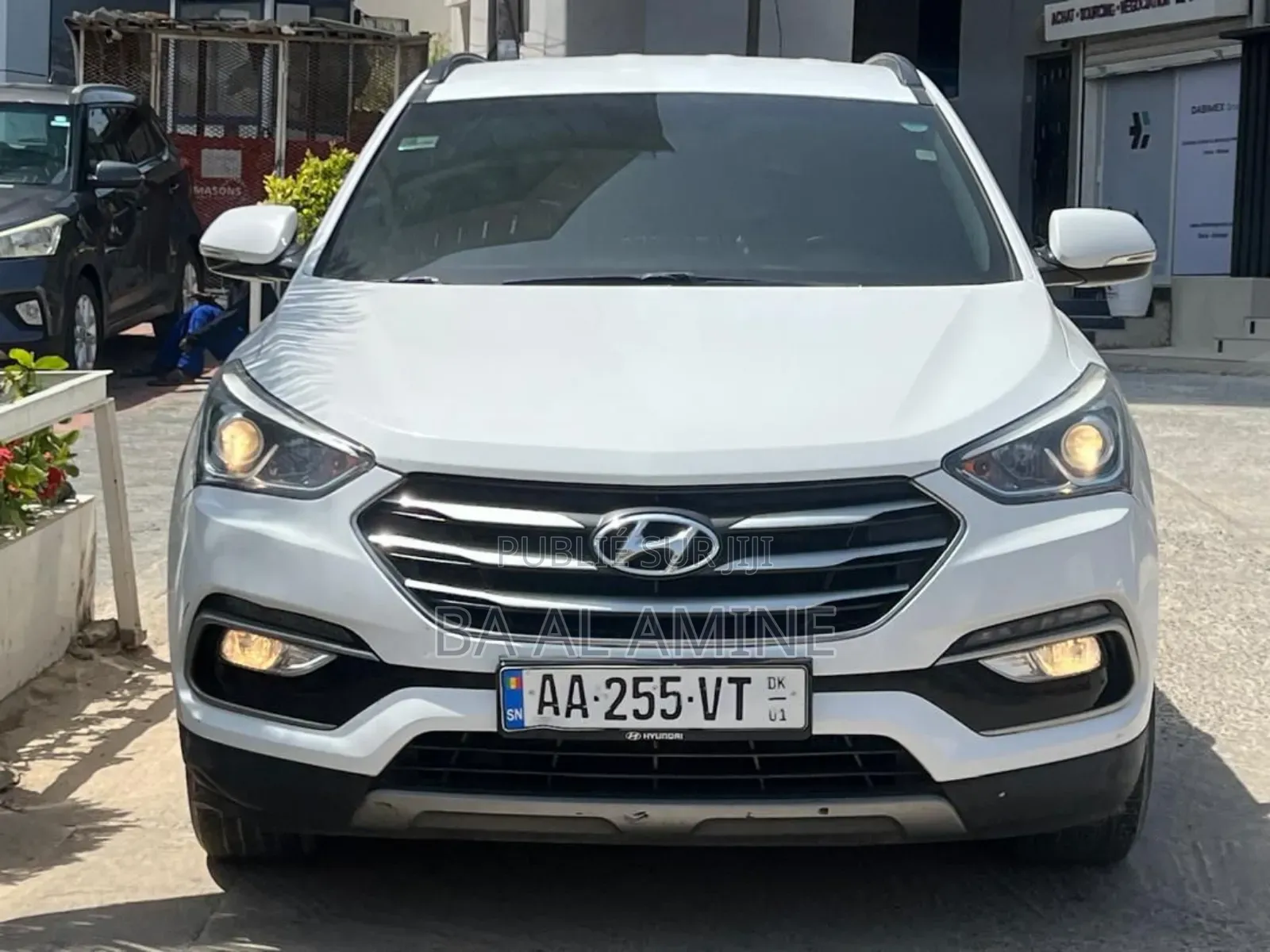 Hyundai Santa Fe Limited AWD 2017 Blanc