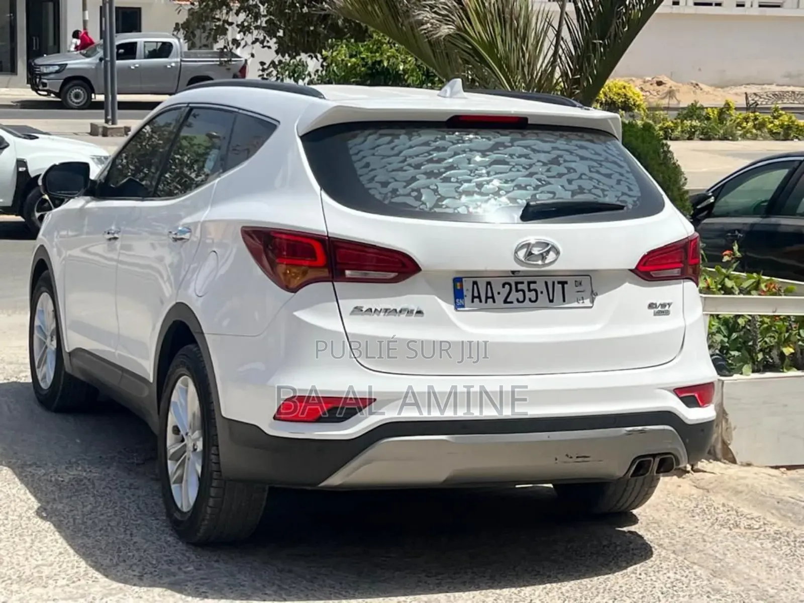 Hyundai Santa Fe Limited AWD 2017 Blanc