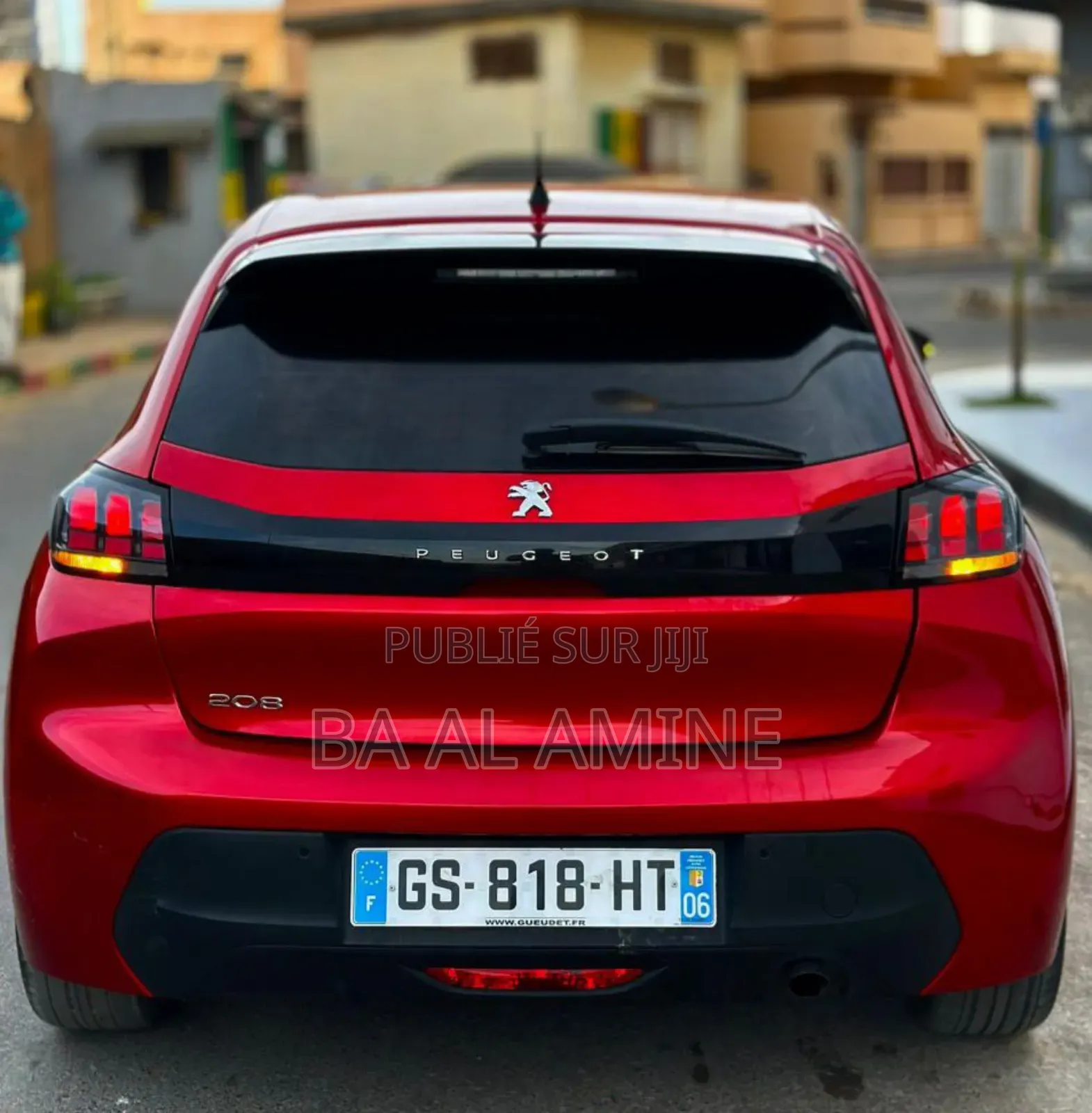 Peugeot 208 2023 Rouge
