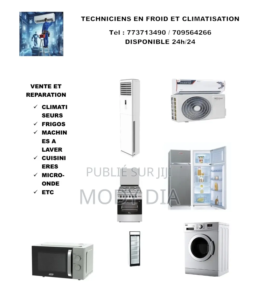 Frigoriste ( Technicien en Froid Et Climatisation)