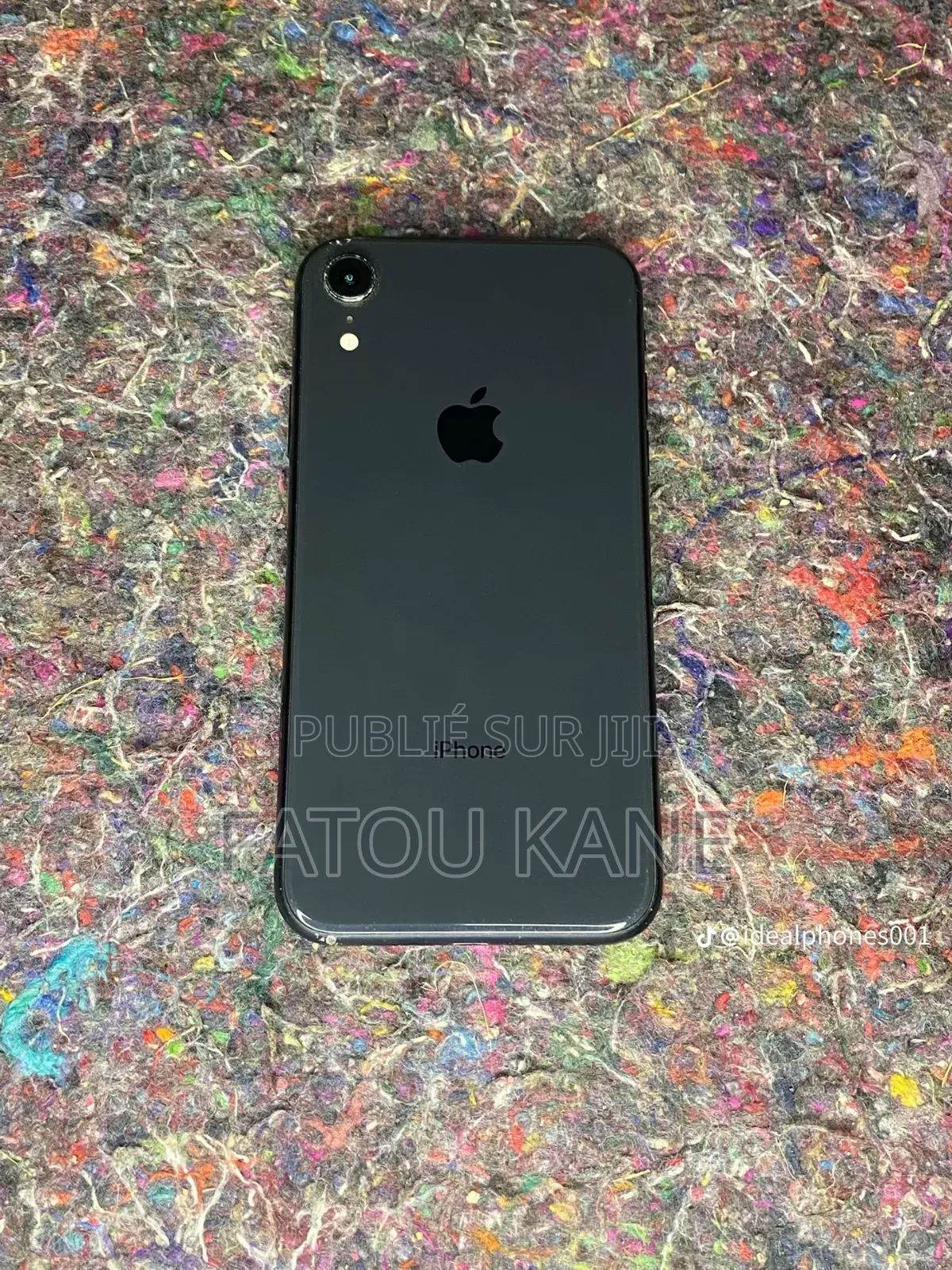 Nouveau Apple iPhone XR 256 GB Noir