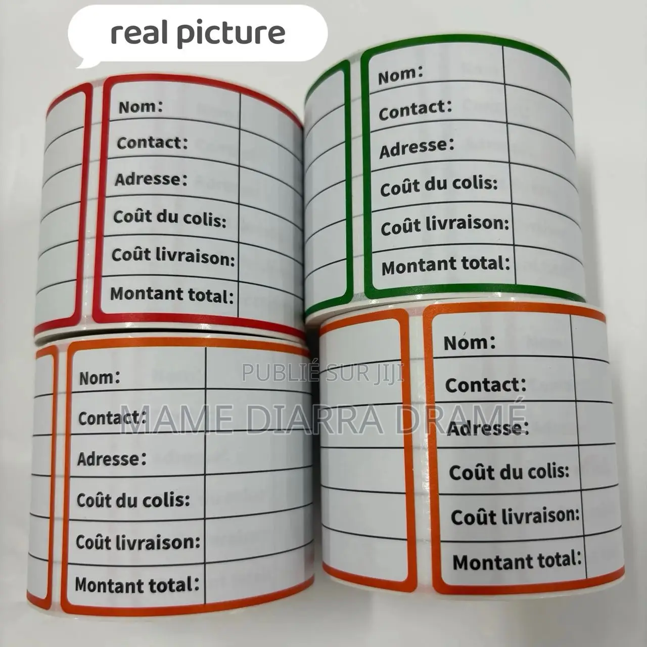 Etiquette De Livraison