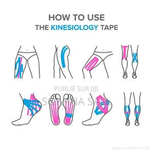 Bande Musculaire Kinésiologie – Support Sport Soulagement Douleurs