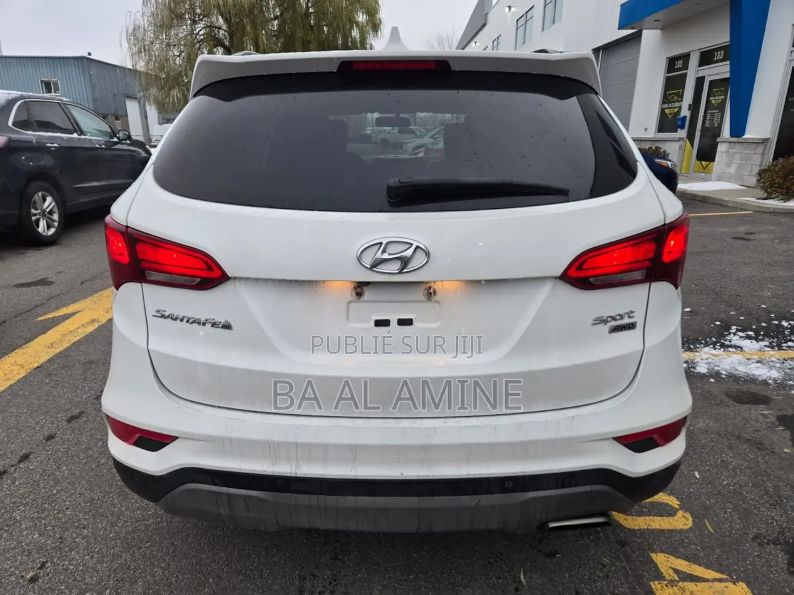 Hyundai Santa Fe SE Ultimate AWD 2017 Blanc