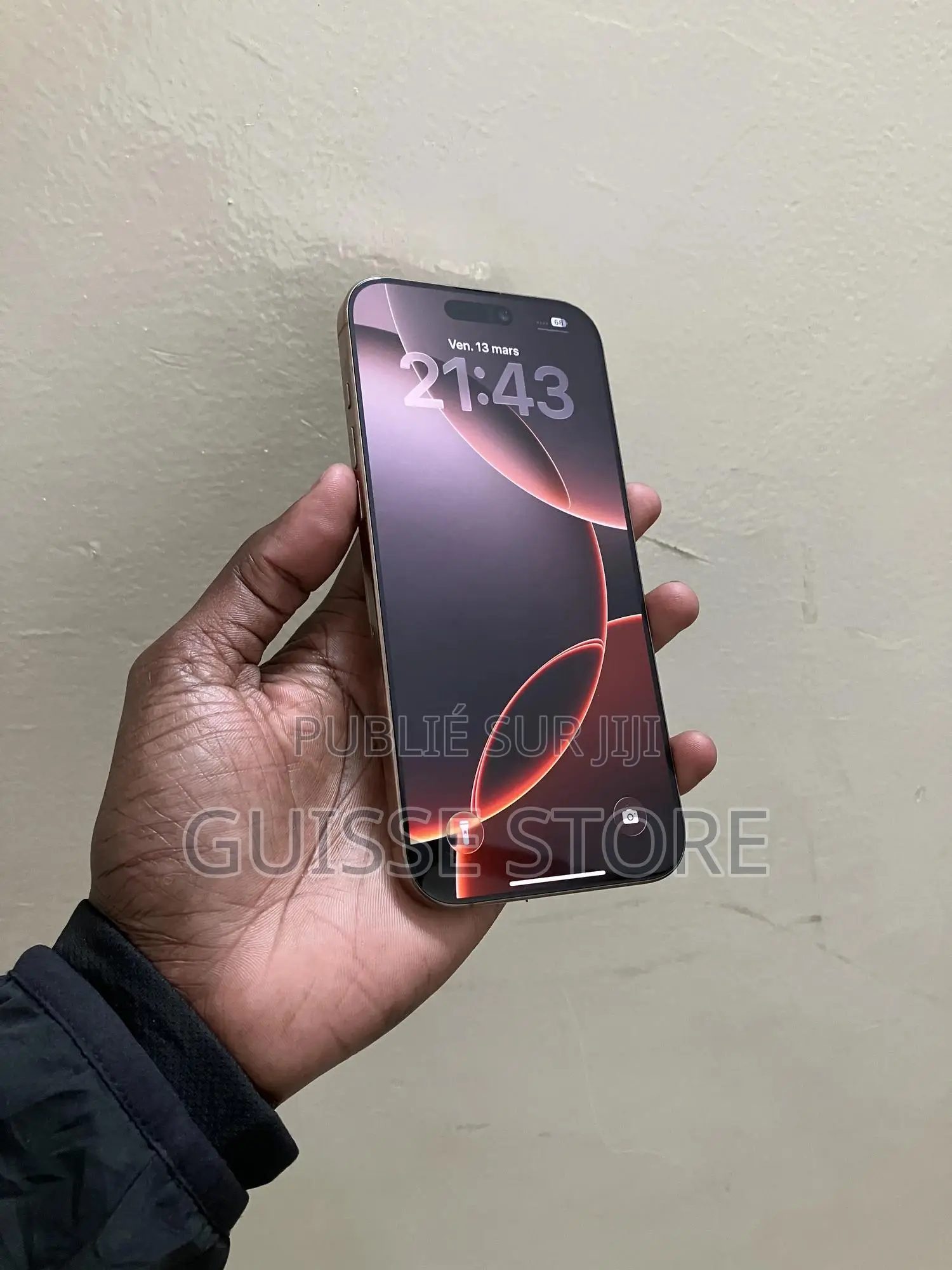 Apple iPhone 16 Pro Max 256 GB Doré