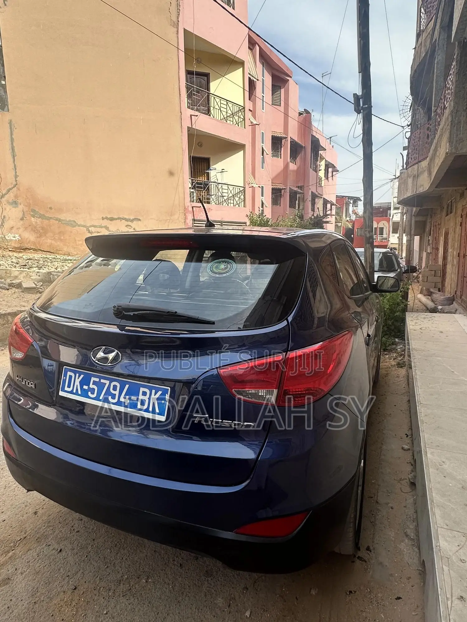 Hyundai Tucson 2012 Bleu