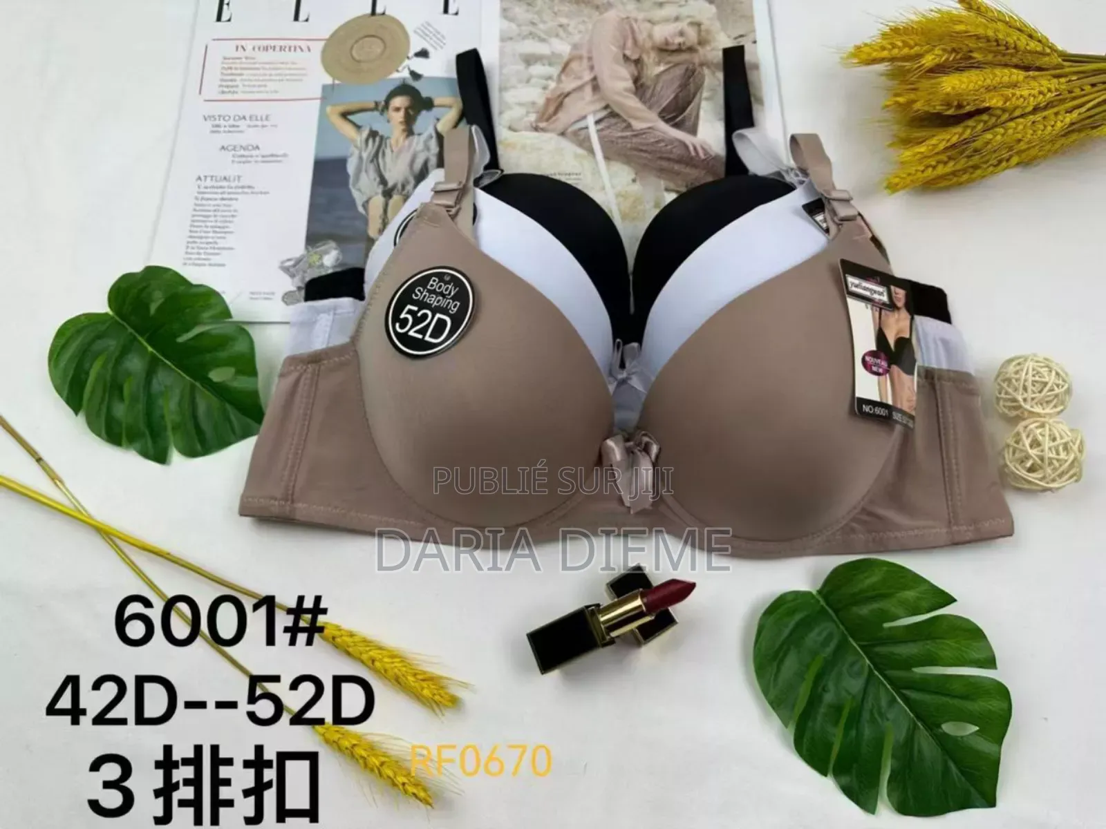 3 Pièces Soutien-Gorge