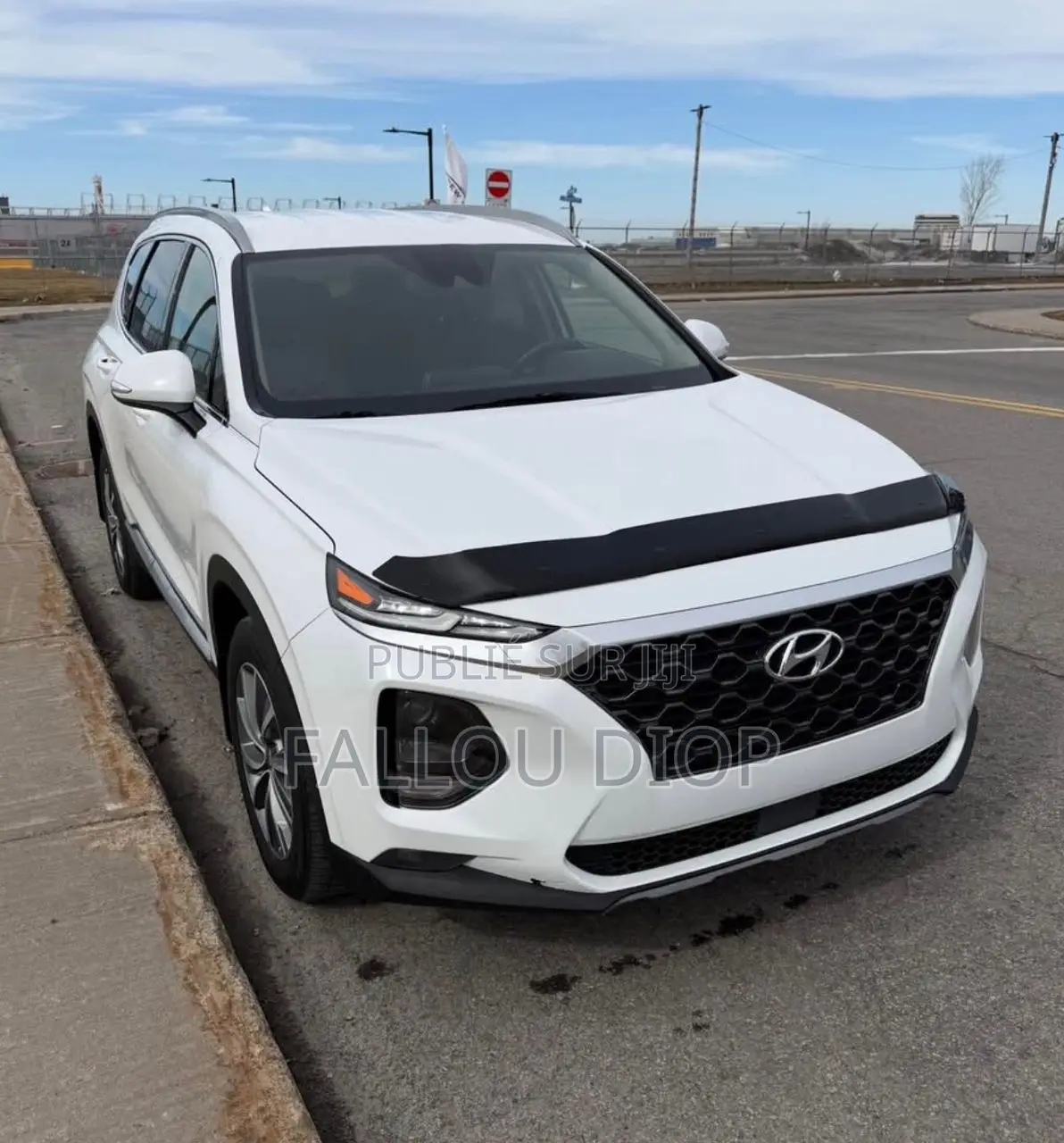 Hyundai Santa Fe 2019 Blanc