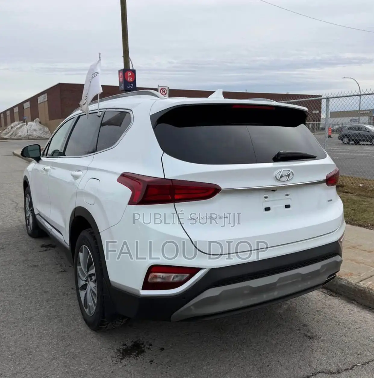 Hyundai Santa Fe 2019 Blanc