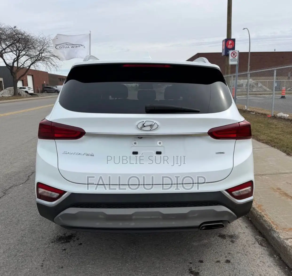 Hyundai Santa Fe 2019 Blanc