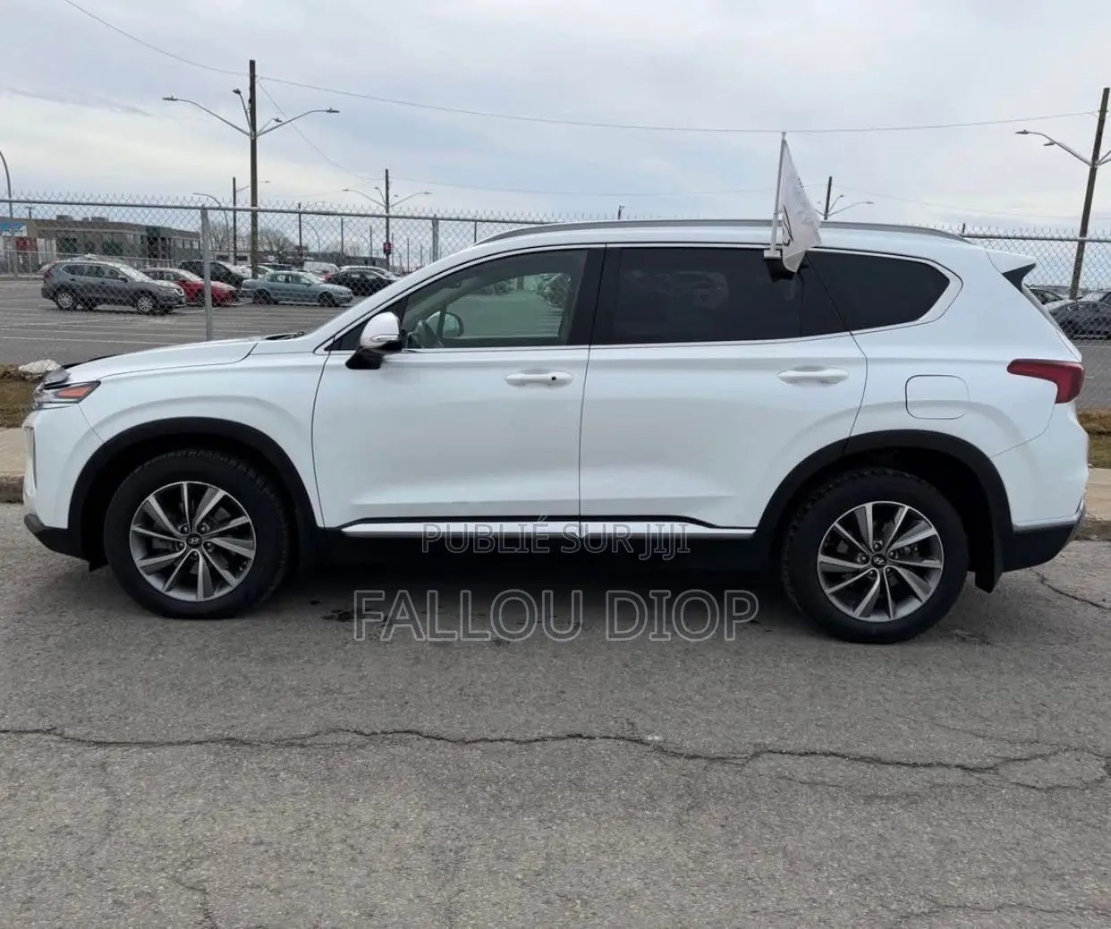 Hyundai Santa Fe 2019 Blanc