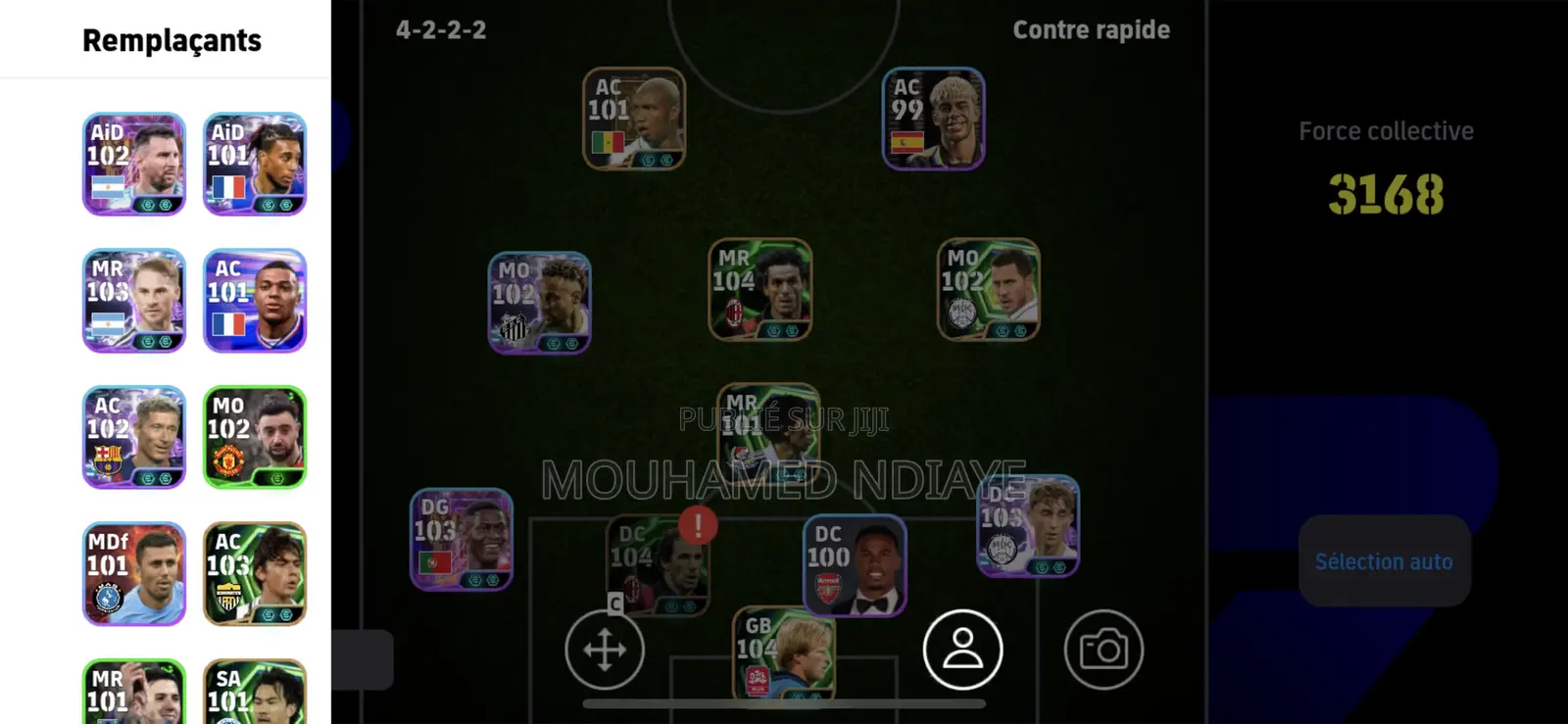 Compte Efootball Simple