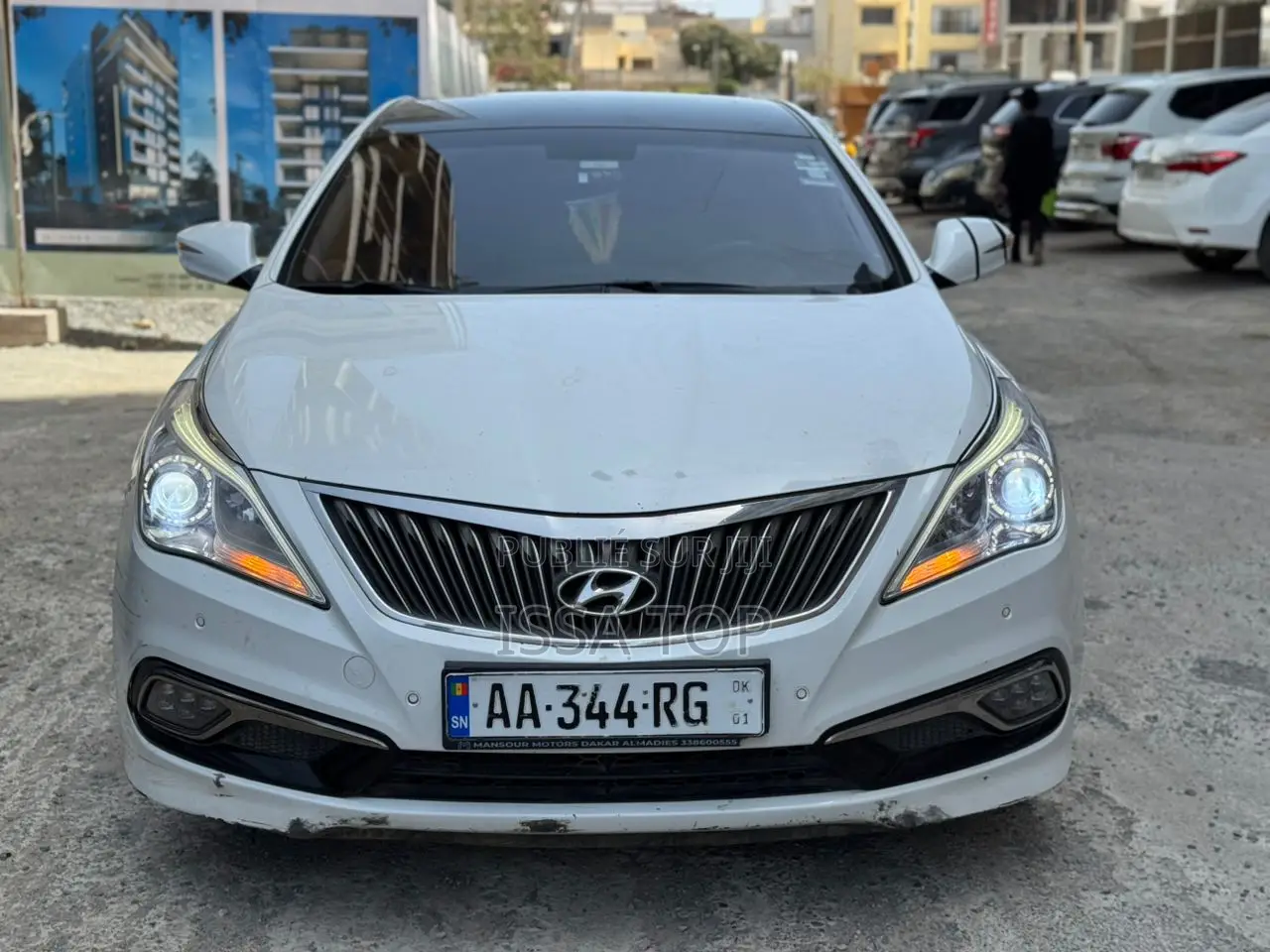 Hyundai Grandeur 2015 Blanc