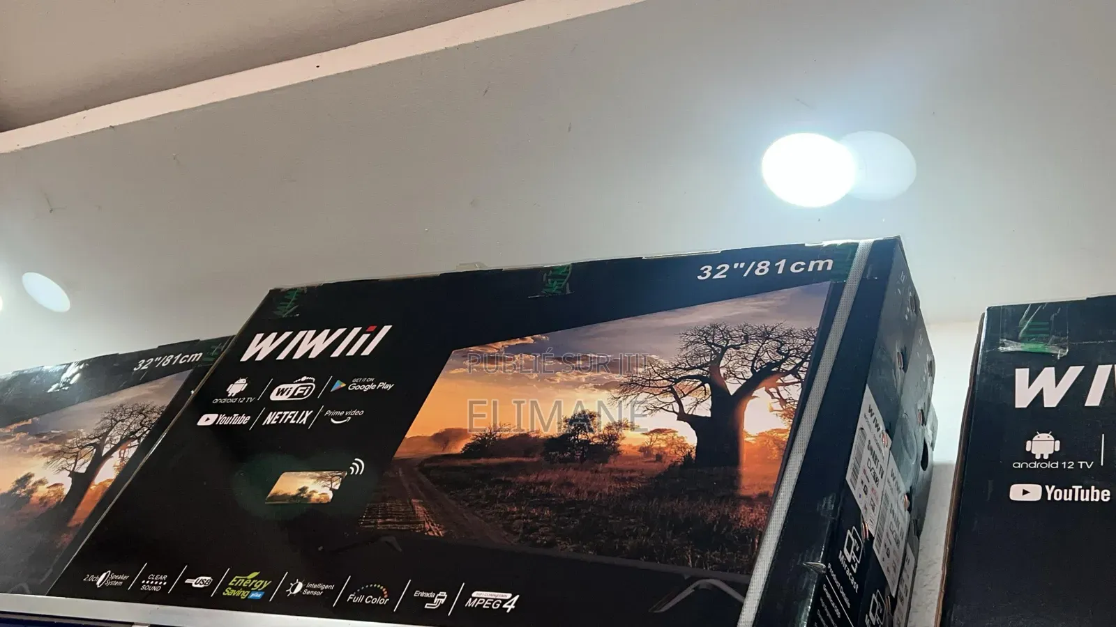 Écran Plat Wiw Lil Smart Tv Android 32pouces