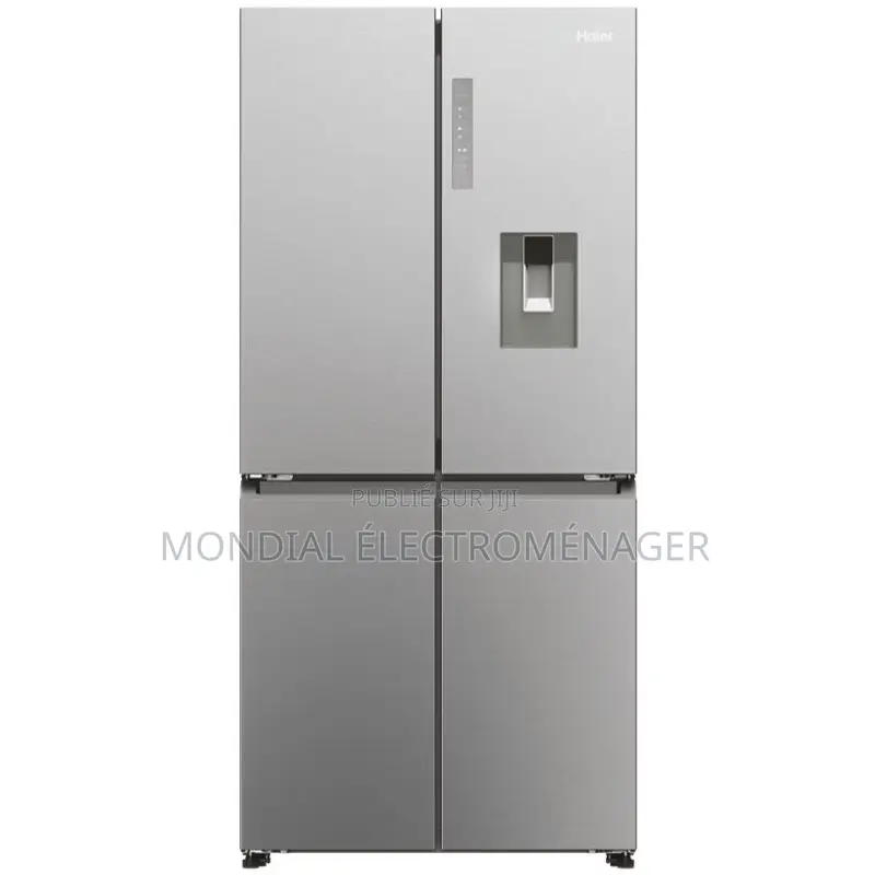 Ref Haier Side By Side 4 Portes Avec Fontaine Gris Hcw58f8ewmp