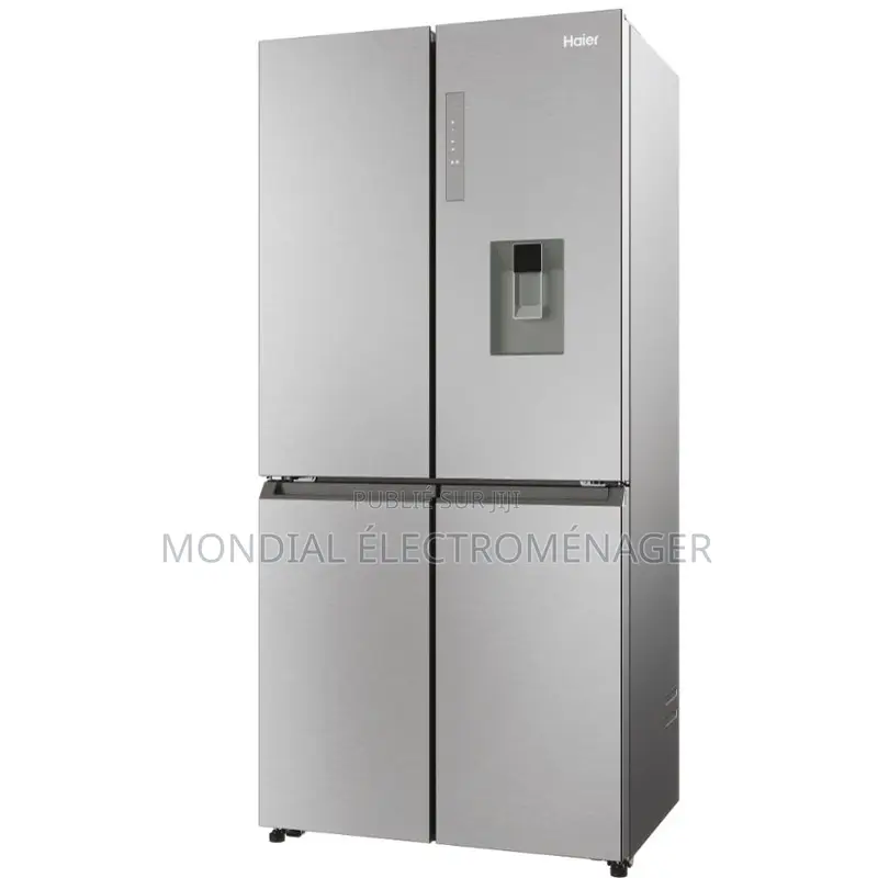 Ref Haier Side By Side 4 Portes Avec Fontaine Gris Hcw58f8ewmp