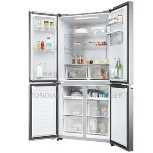 Ref Haier Side By Side 4 Portes Avec Fontaine Gris Hcw58f8ewmp