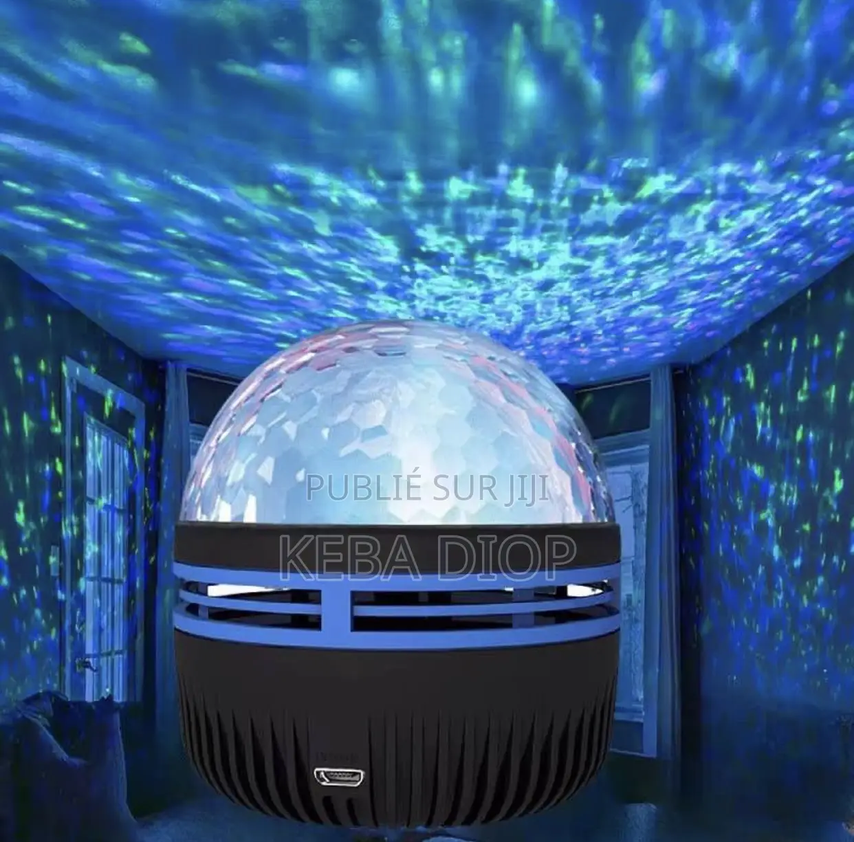 Veilleuse Ciel Étoilé Moonu Stars – 5 000 F + Télécommande