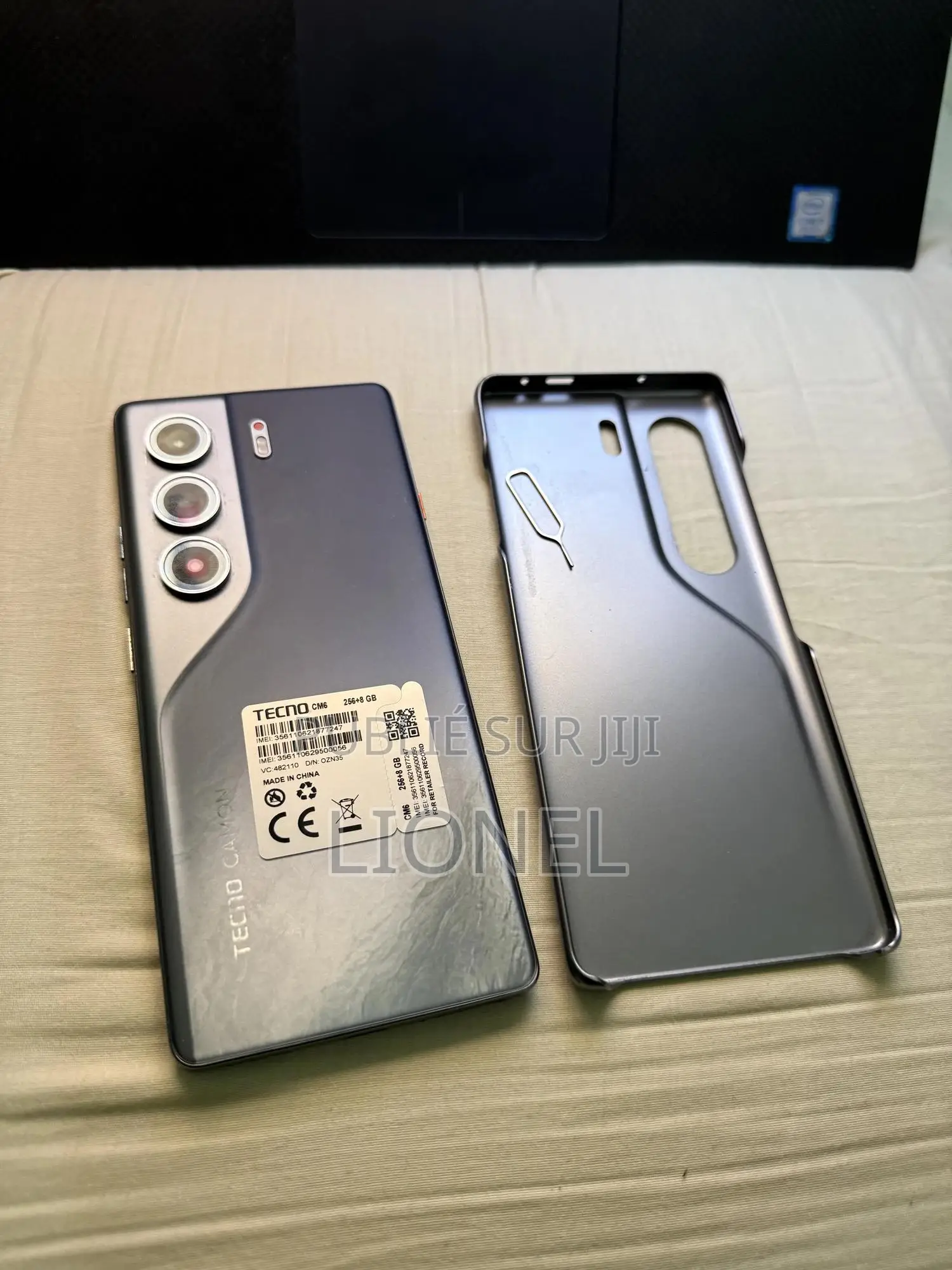 Nouveau Tecno Camon 40 Pro 4G 256 GB Gris