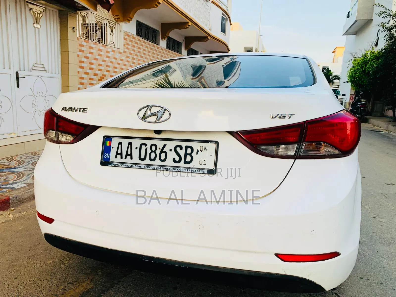 Hyundai Avante 2013 Blanc