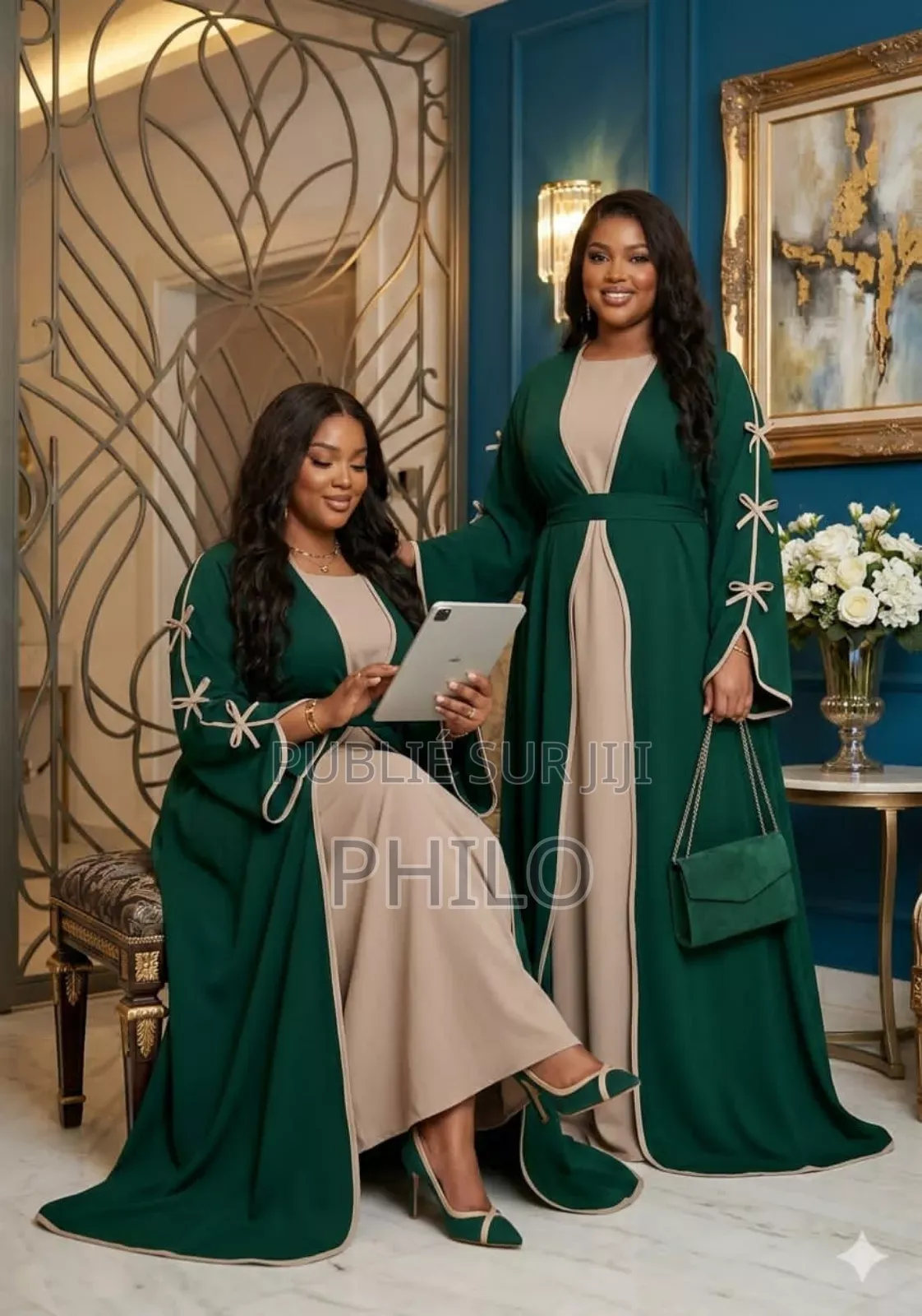 Ensemble Robe Manteau