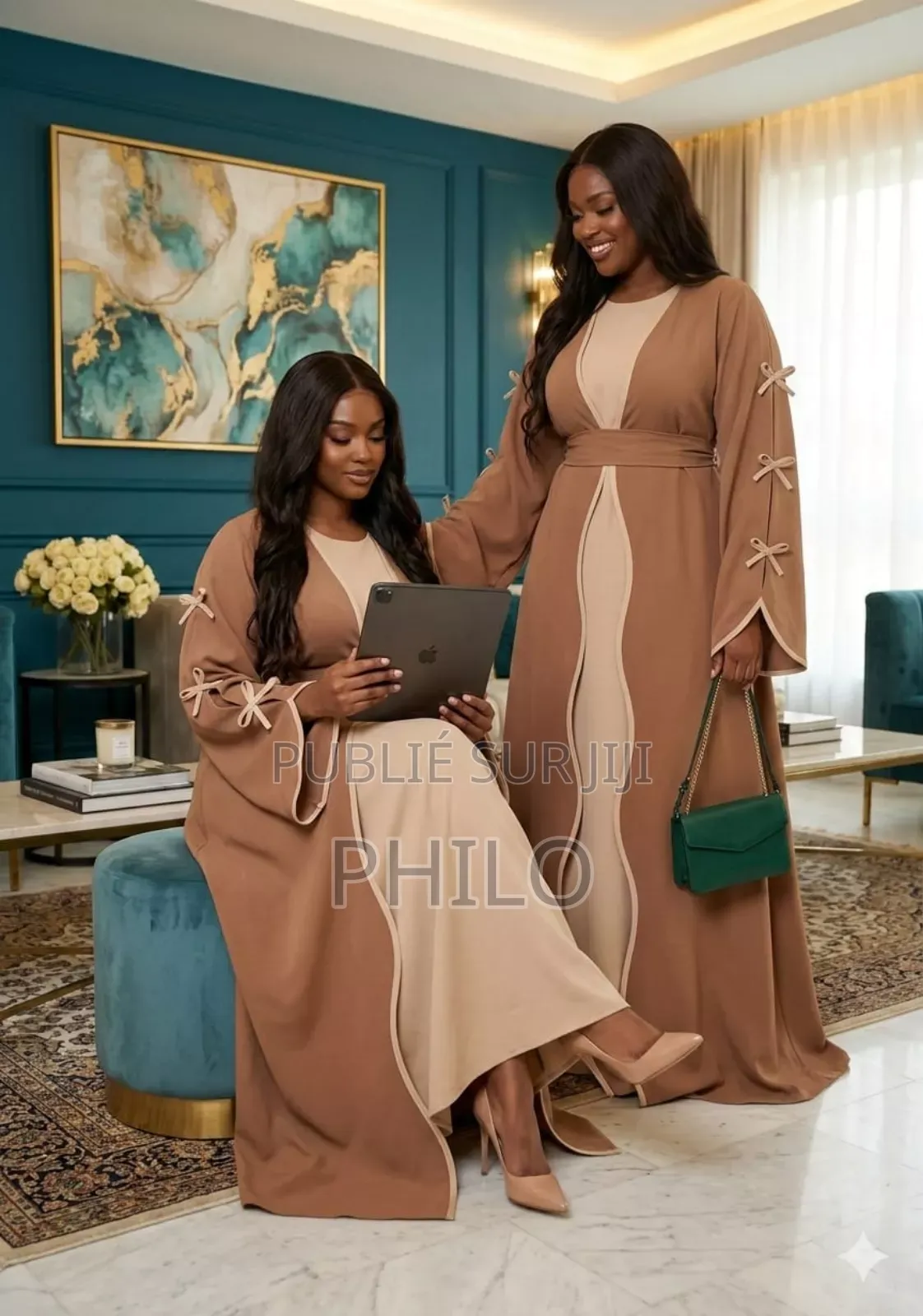 Ensemble Robe Manteau