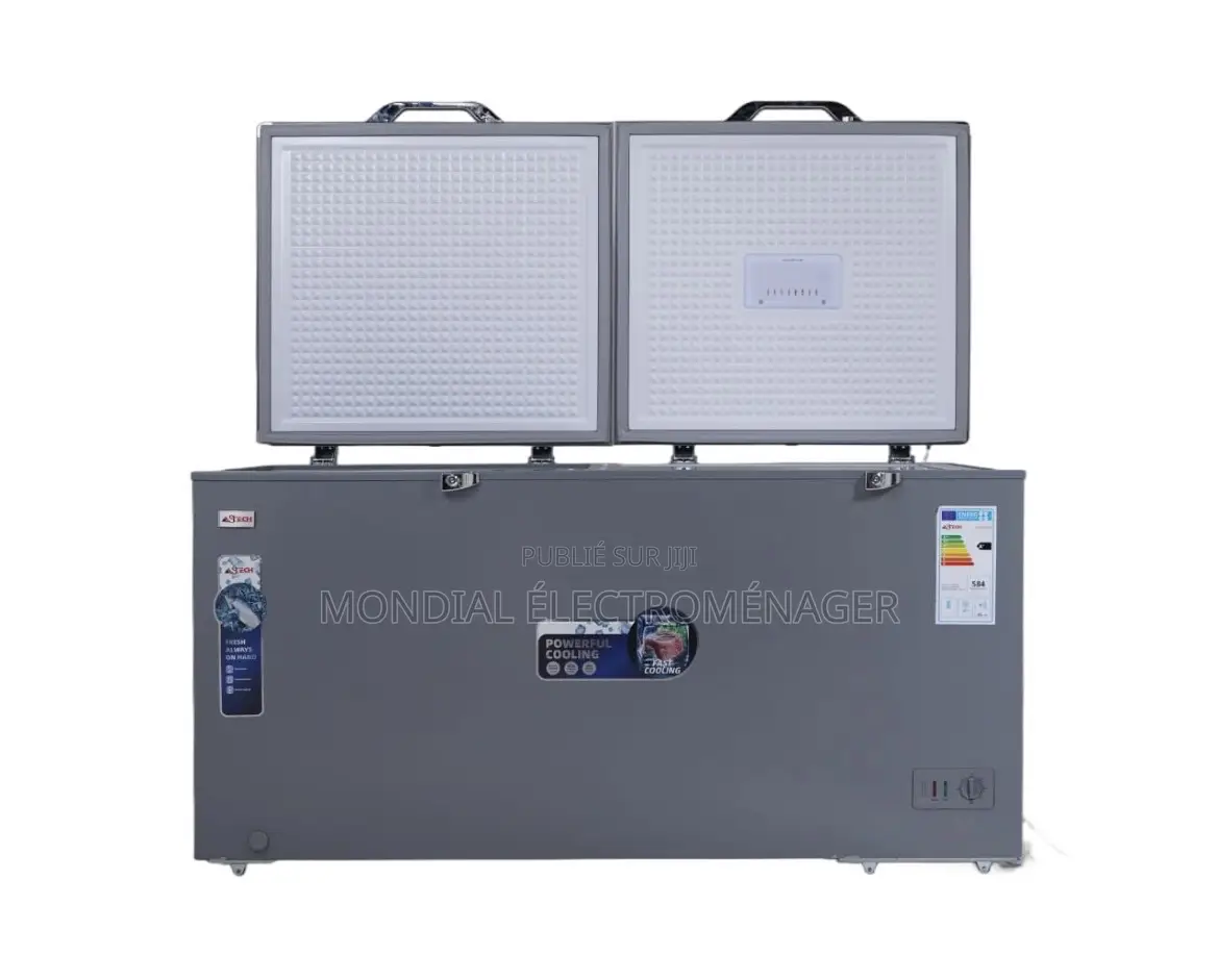 Congelateur Astech Horizontal 700litres Gris Ch700gm