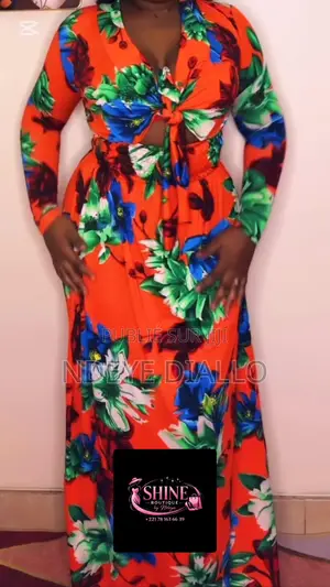 Robe Fleurette 100%Coton