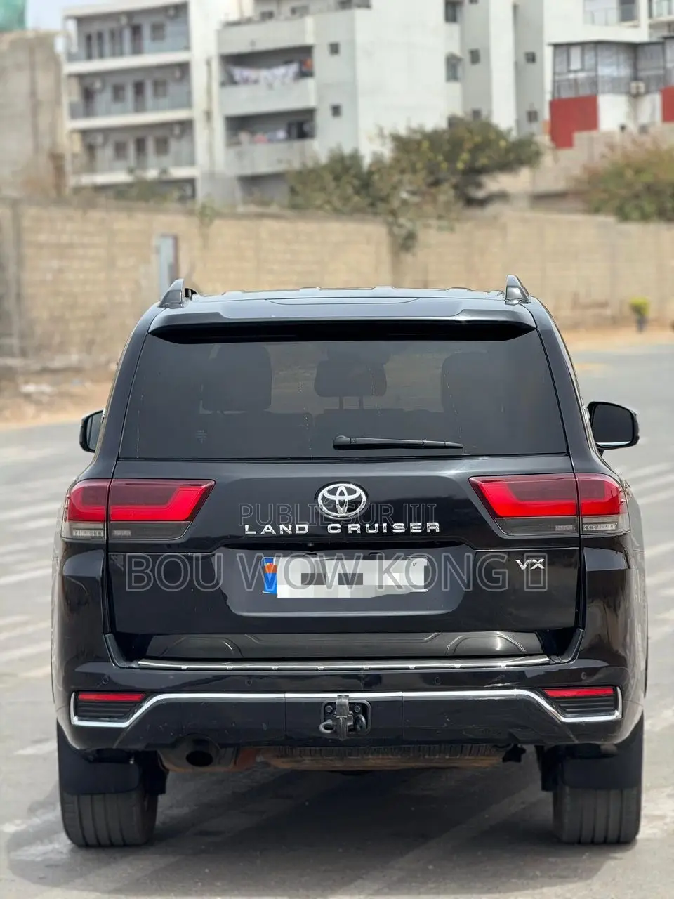 Toyota Land Cruiser 5.7 V8 VX-S 2021 Noir