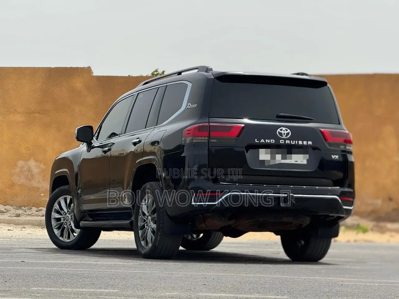 Toyota Land Cruiser 5.7 V8 VX-S 2021 Noir