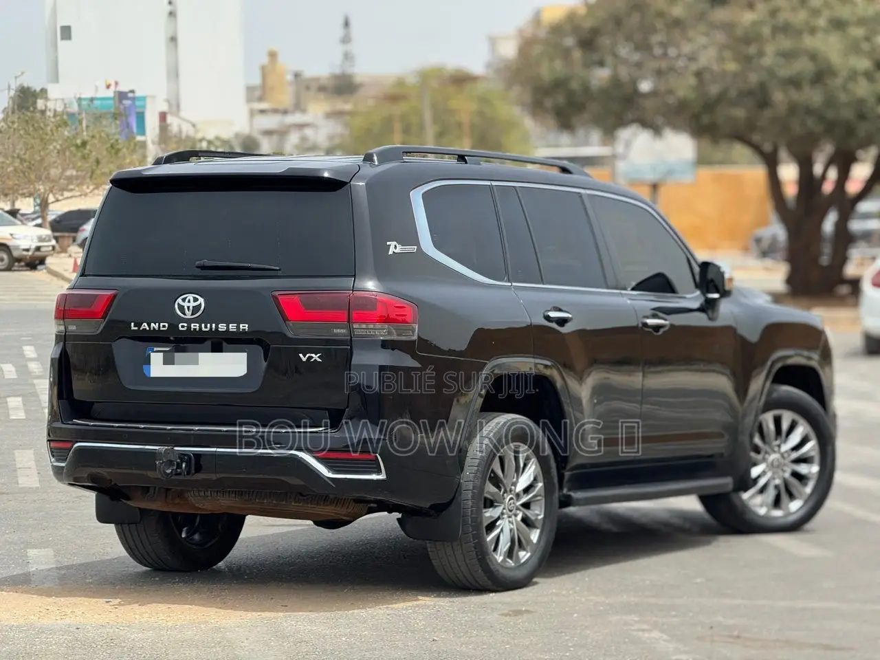 Toyota Land Cruiser 5.7 V8 VX-S 2021 Noir