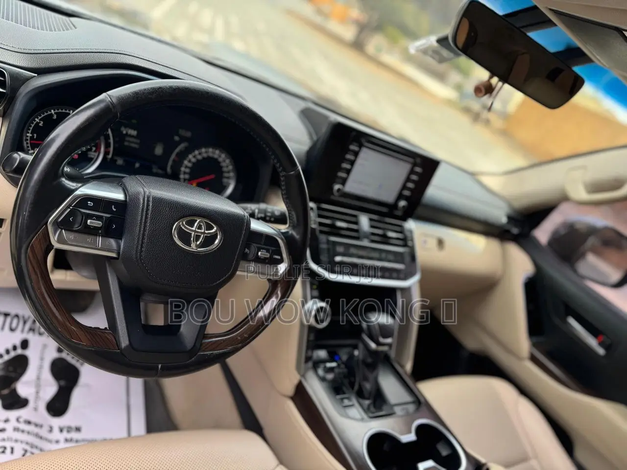 Toyota Land Cruiser 5.7 V8 VX-S 2021 Noir