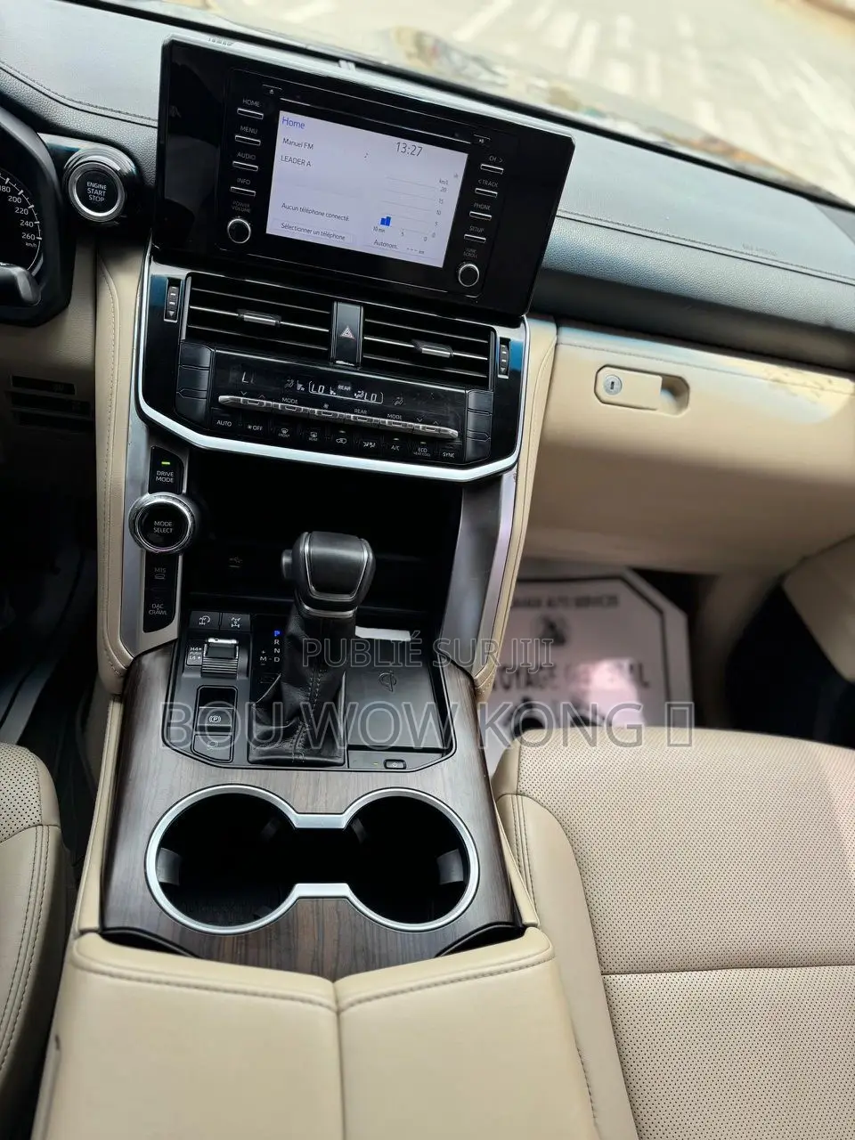 Toyota Land Cruiser 5.7 V8 VX-S 2021 Noir