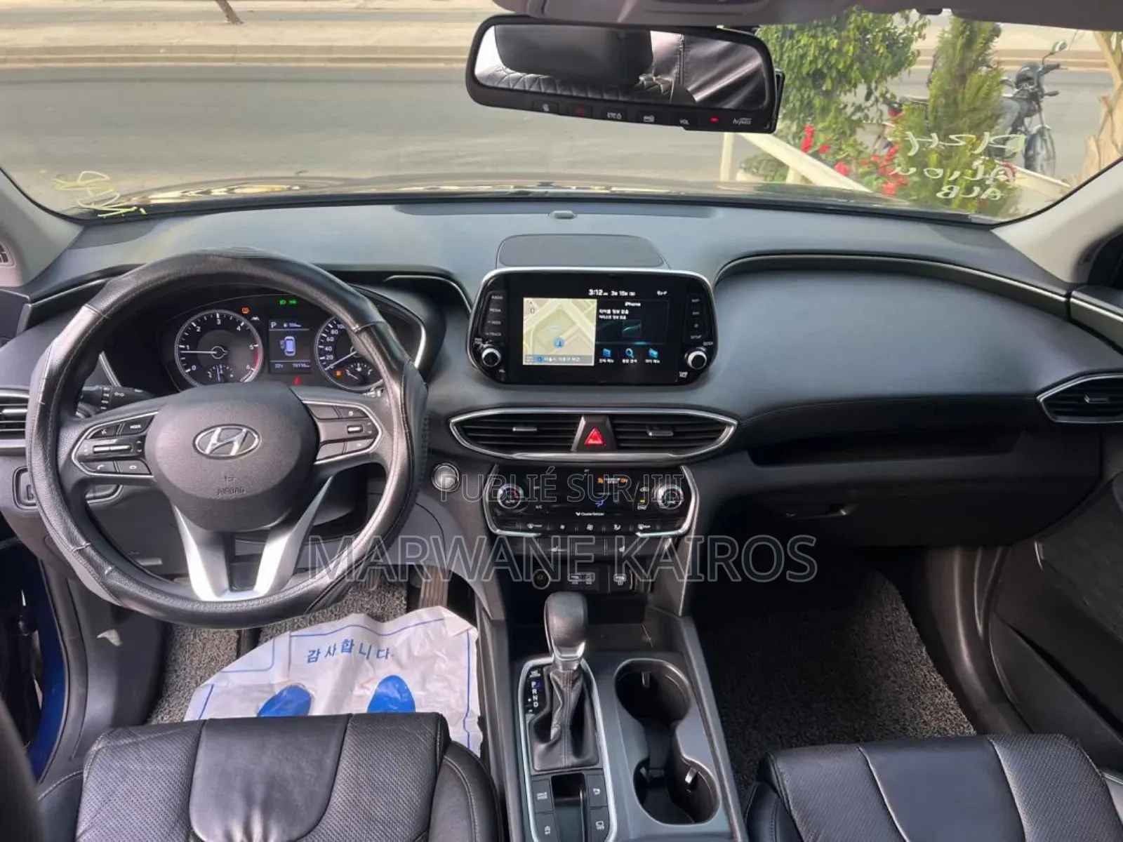 Hyundai Santa Fe 2019 Bleu