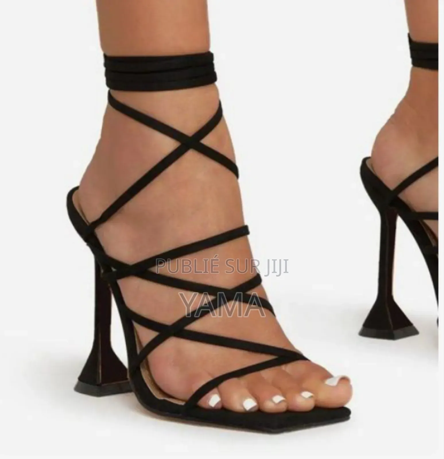 Girl Sandals Black Heels
