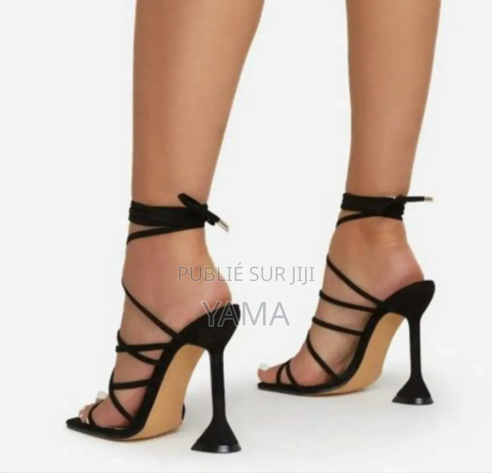 Girl Sandals Black Heels