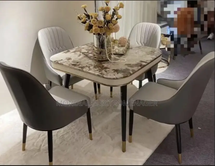 Table À Manger en Marbre 4, 6, 8 Places Haut De Gamme