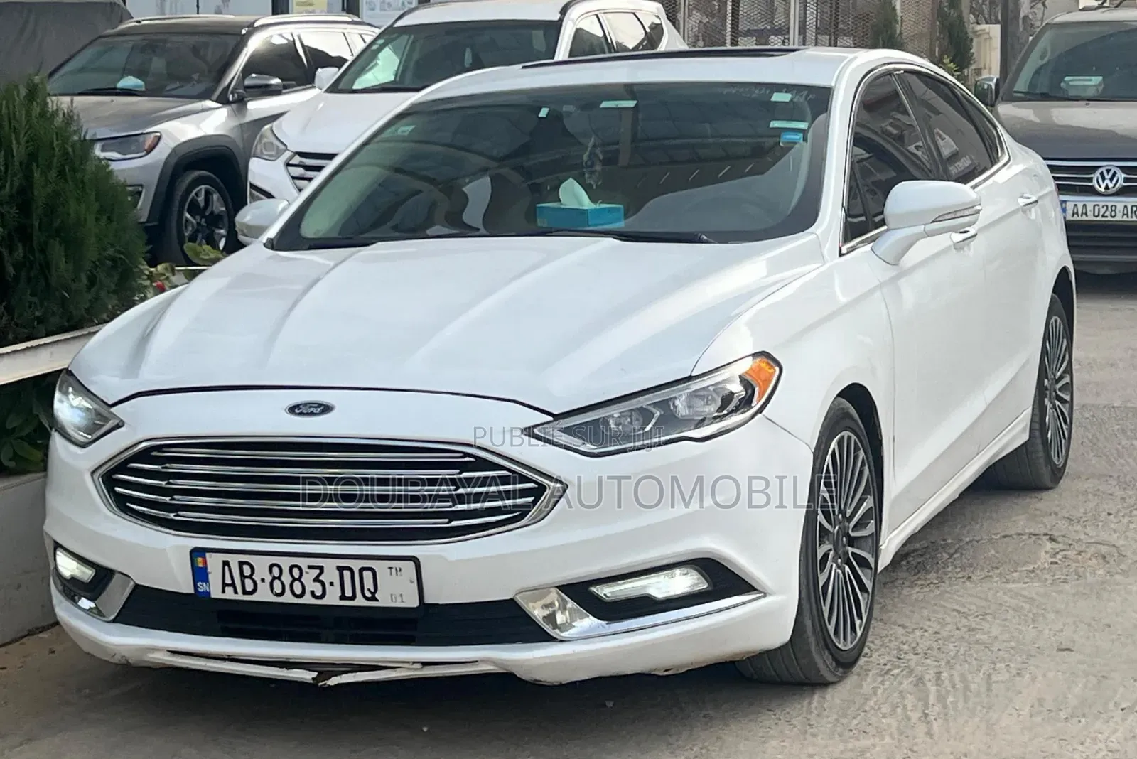 Ford Fusion 2018 Blanc