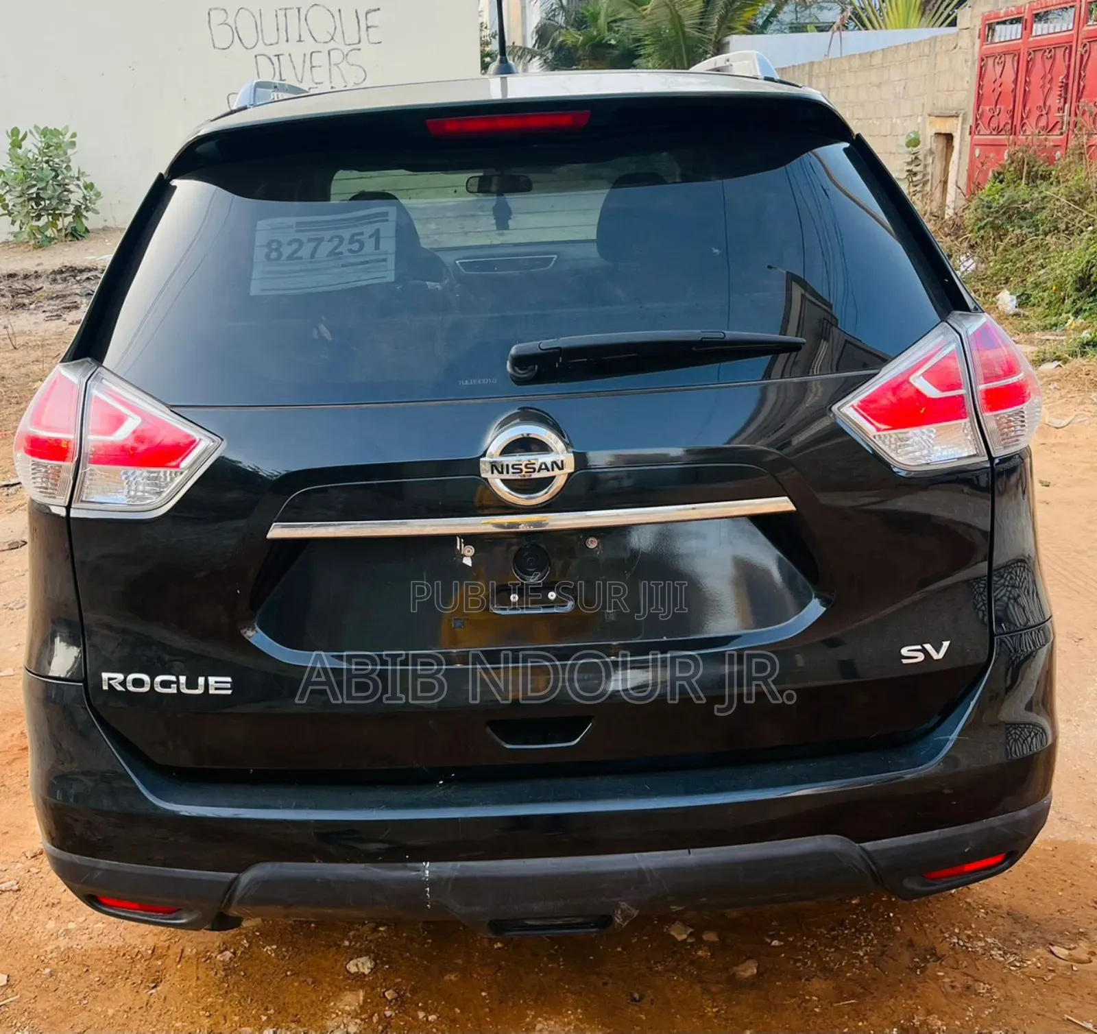 Nissan Rogue 2016 Noir