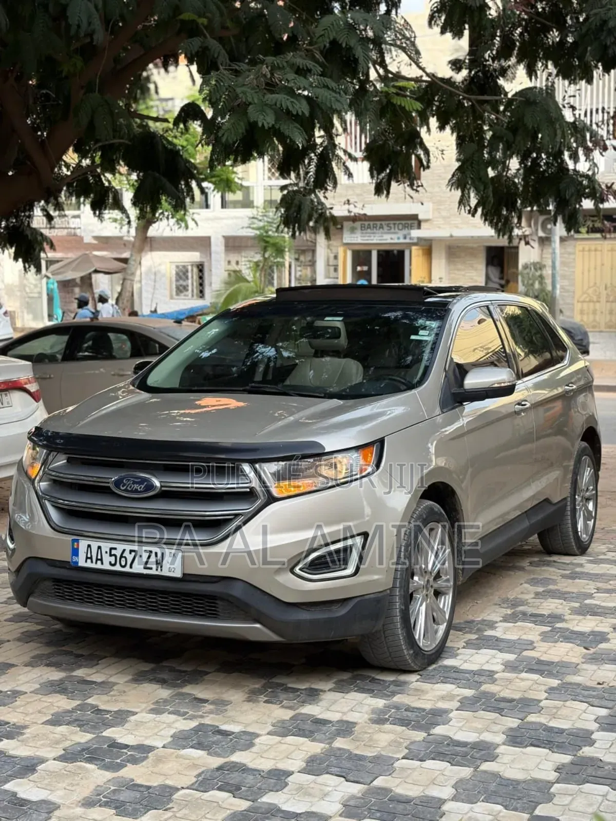 Ford Edge Titanium AWD 2018 Doré