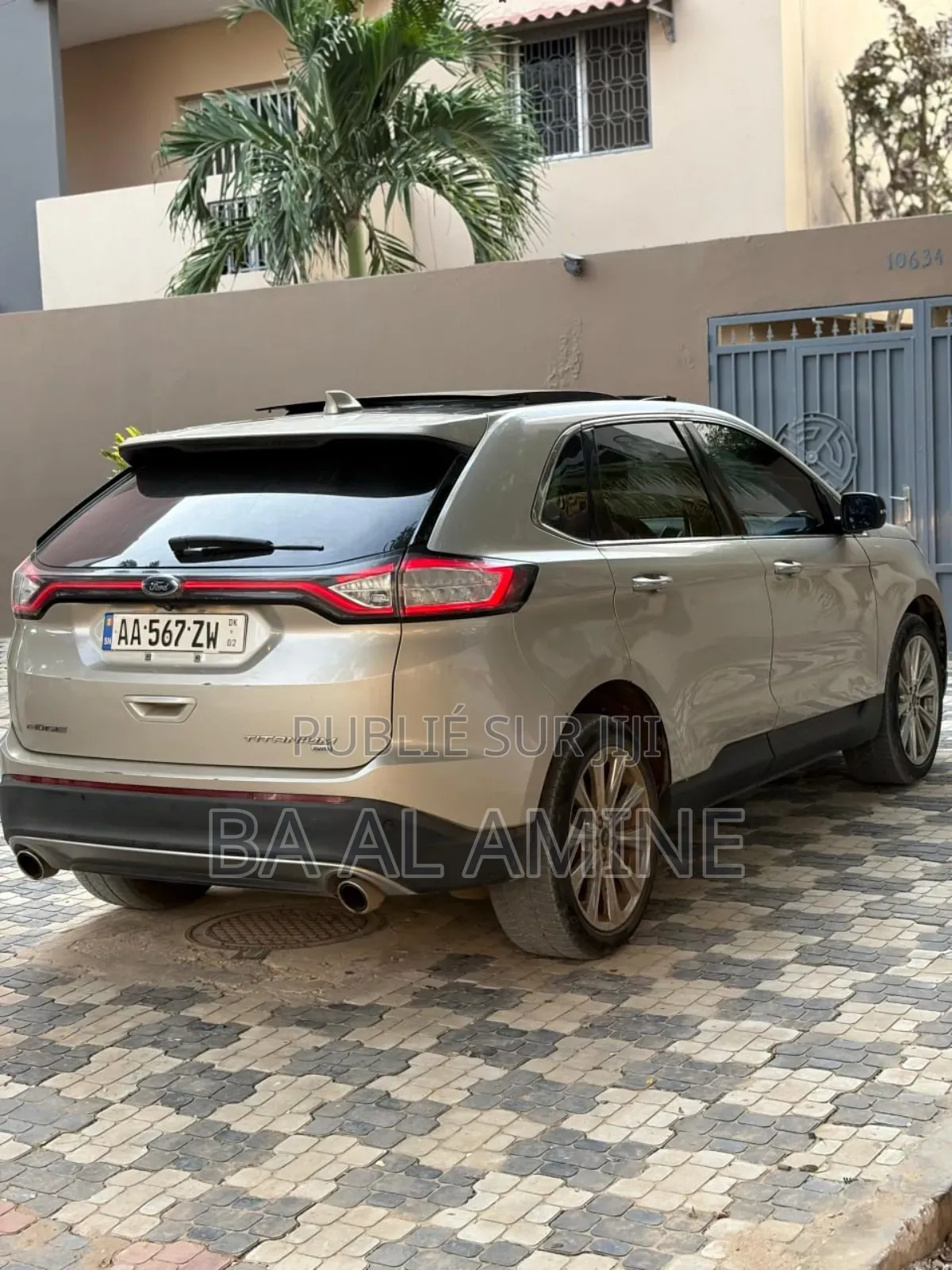 Ford Edge Titanium AWD 2018 Doré