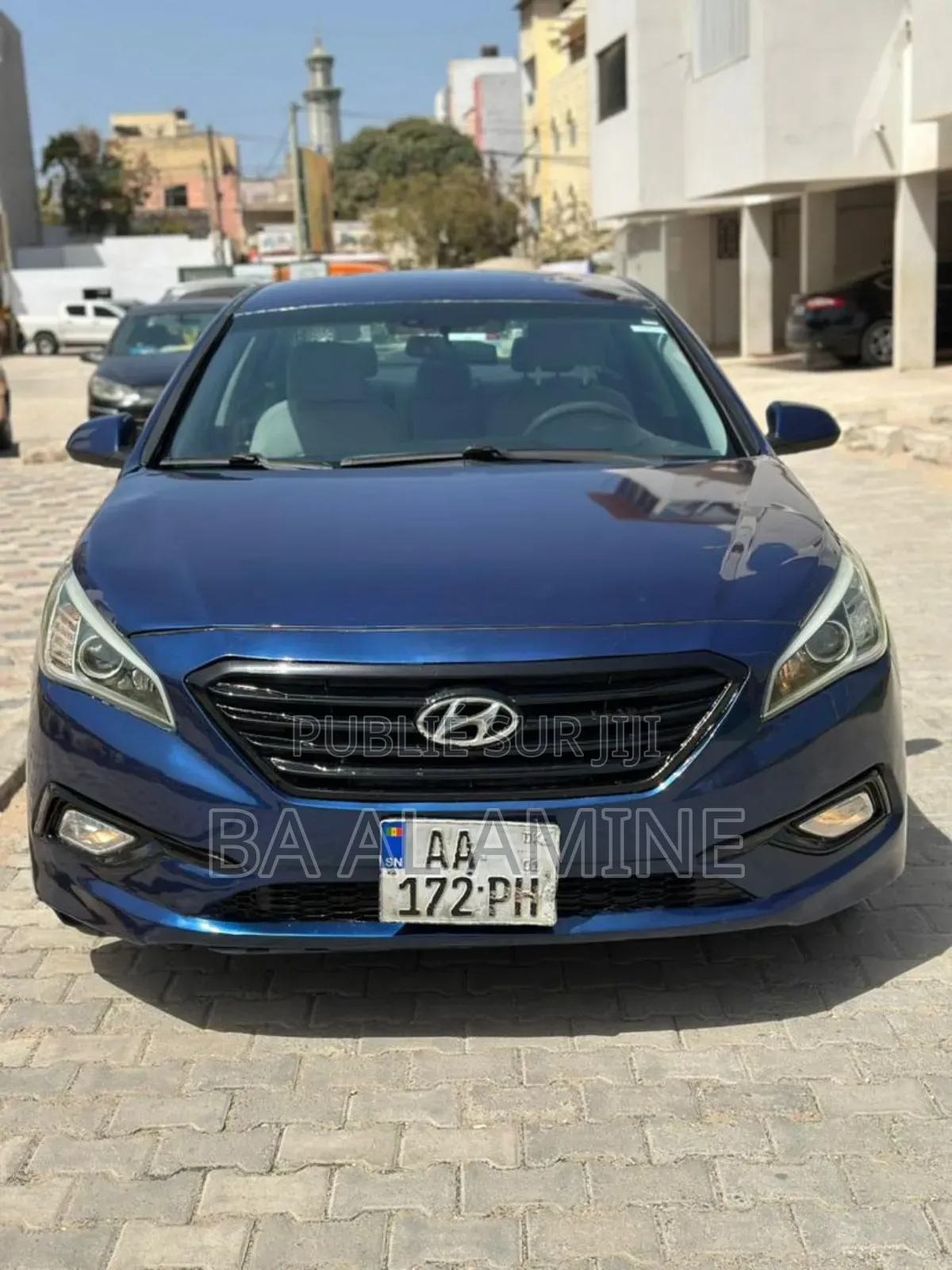 Hyundai Sonata Limited 2.0T Seban (2.0L 4cyl 6A) 2017 Bleu