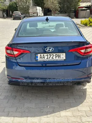 Hyundai Sonata Limited 2.0T Seban (2.0L 4cyl 6A) 2017 Bleu