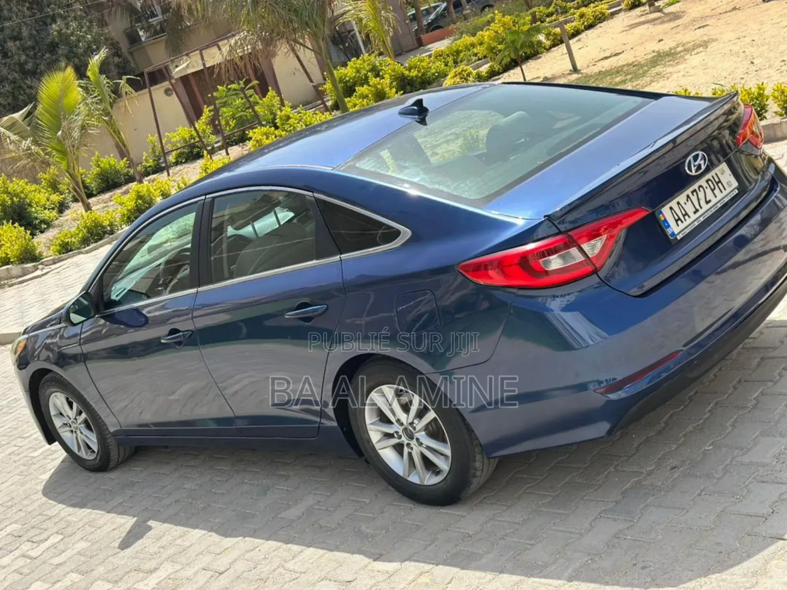 Hyundai Sonata Limited 2.0T Seban (2.0L 4cyl 6A) 2017 Bleu