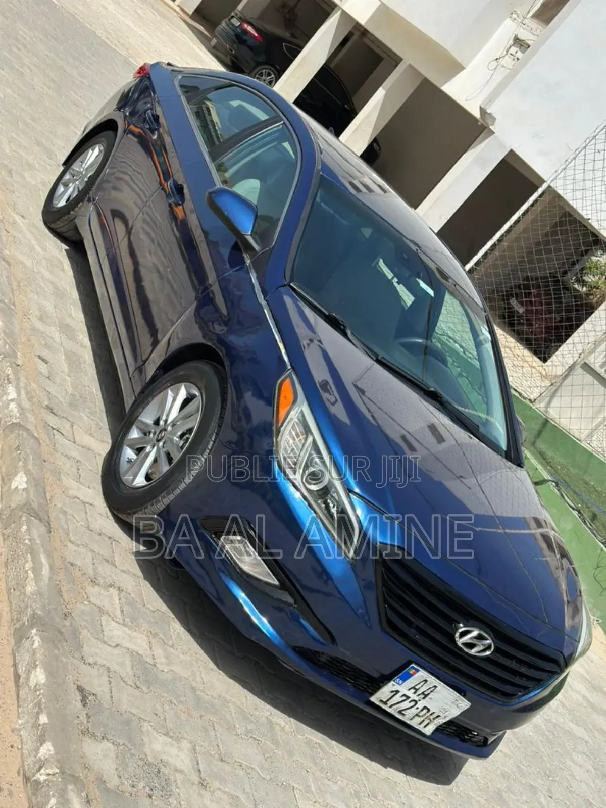 Hyundai Sonata Limited 2.0T Seban (2.0L 4cyl 6A) 2017 Bleu