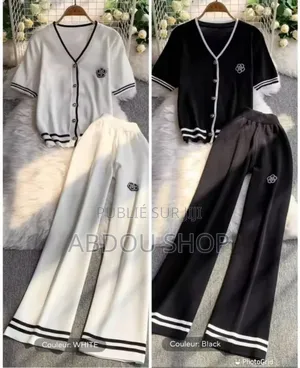 Ensemble Chemise Chinoise 100% Coton Disponible