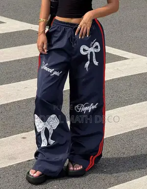 Pantalon Streetwear Large (Oversize) Pour Femme