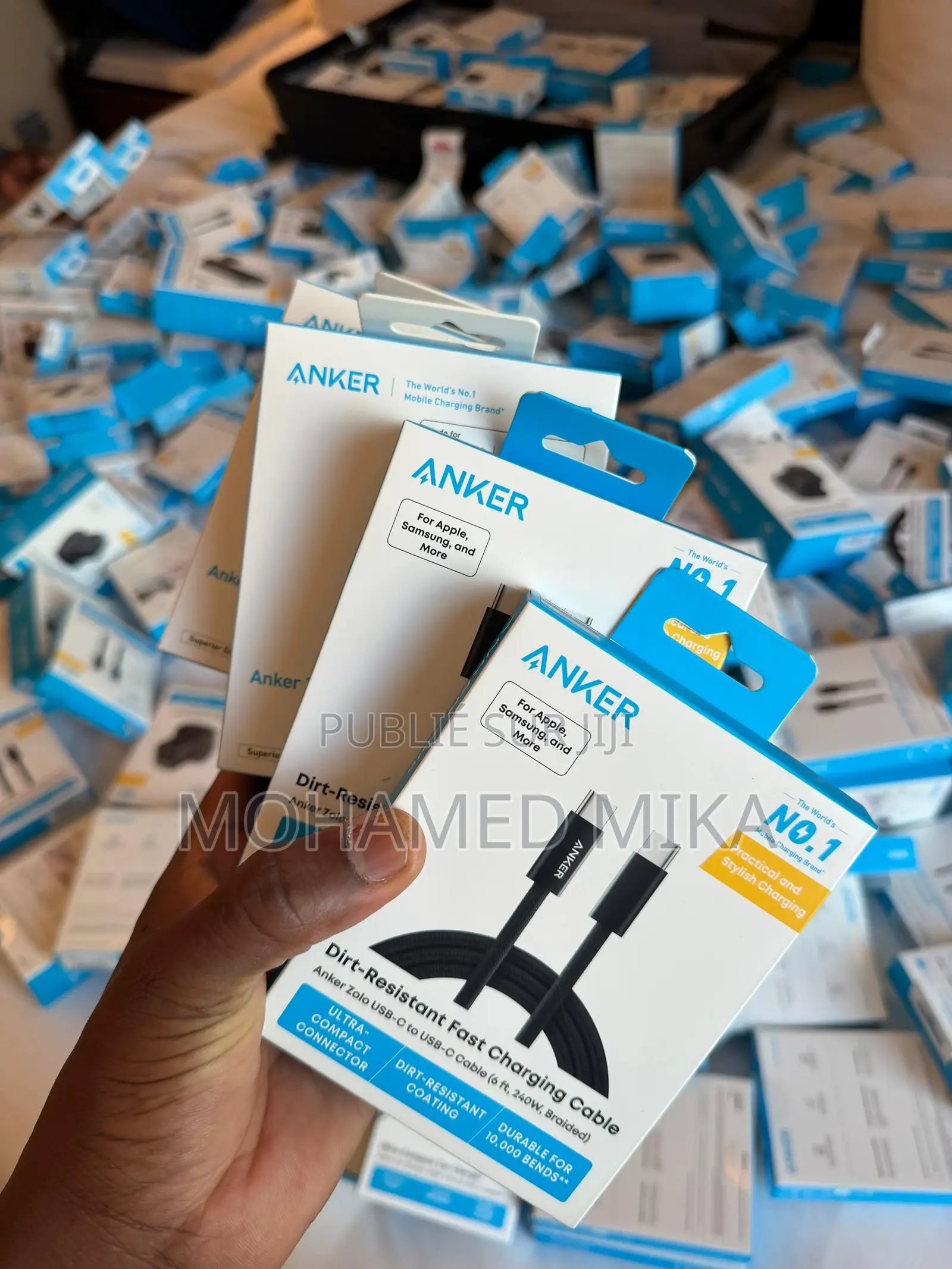 Câble Anker Pour iPhone Et Samsung