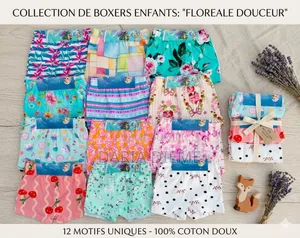 Boxers Coton Pour Enfant